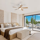 Ceiling Fan & DC Motor And Integrated Light by Unique Piece Furniture