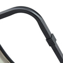 3-piece Folding Outdoor Table and two chairs,Lightweight Aluminum Roll-up Square for indoor, Outdoor Camping, Picnics, Beach,Backyard, BBQ, Party, Patio, Brown/Beige