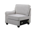 Leo - Comfor Modular Sofa And Ottoman by HouseOfZazla