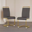Side Dining Room Chair, Padded Seat High Back by Unique Piece Furniture