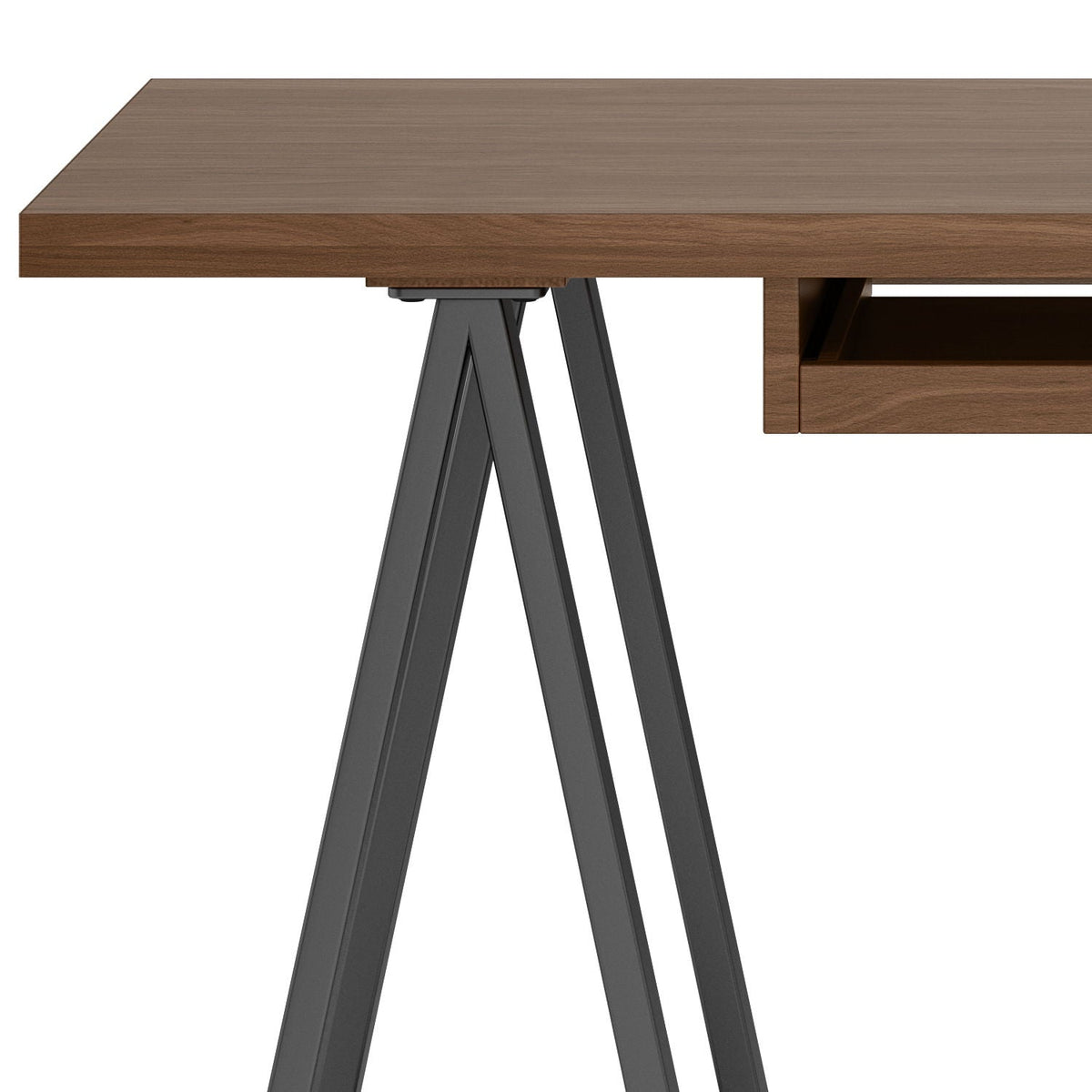 Sawhorse - Handcrafted Solid Desk, photo 4 of 13