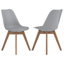 Elegant Padded Side Chair (Set Of 2)