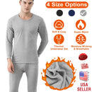 Men Thermal Underwear Set Long Johns Pants Long Sleeve Soft Underwear Kit Top Bottom Winter Sports Suits