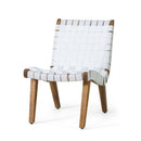 Charlotte Lounge Chair - White by HouseOfZazla