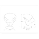 Tulip - Swivel Lounge Chair by HouseOfZazla