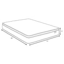 Hayes 11-inch California King Pillow Top Foam Hybrid Mattress