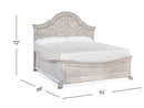 Bronwyn - Shaped Panel Bed by Unique Piece Furniture