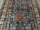 3' 6" X 10' 3" Antique Handmade Turkish Wool Runner Rug