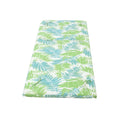 2" Thick Floral Chaise Lounge Cushion in Leaf Coconut by HouseOfZazla