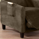 Velvet Stretch Slipcover - Gale Collection by Great Bay Home