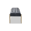 Aria - Upholstered Accent Bench by HouseOfZazla