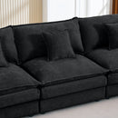 Modular Sectional Sofa - 102 Inch L Shaped Couch Set