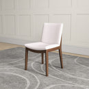 Laura - Mid-Century Modern Solid Wood Dining Chair (Set of 2)
