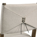 Crispin - Upholstered Counter Side Chair (Set of 2) - Brown by HouseOfZazla