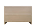 Accent Cabinet Farmhouse Style 3 Door Wooden Cabinet Sideboard Buffet Server Cabinet Storage Cabinet, For Living Room - Natural Wood Wash