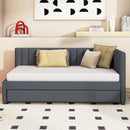 Upholstered Daybed, Sofa Bed Frame, No Box Spring Needed by HouseOfZazla