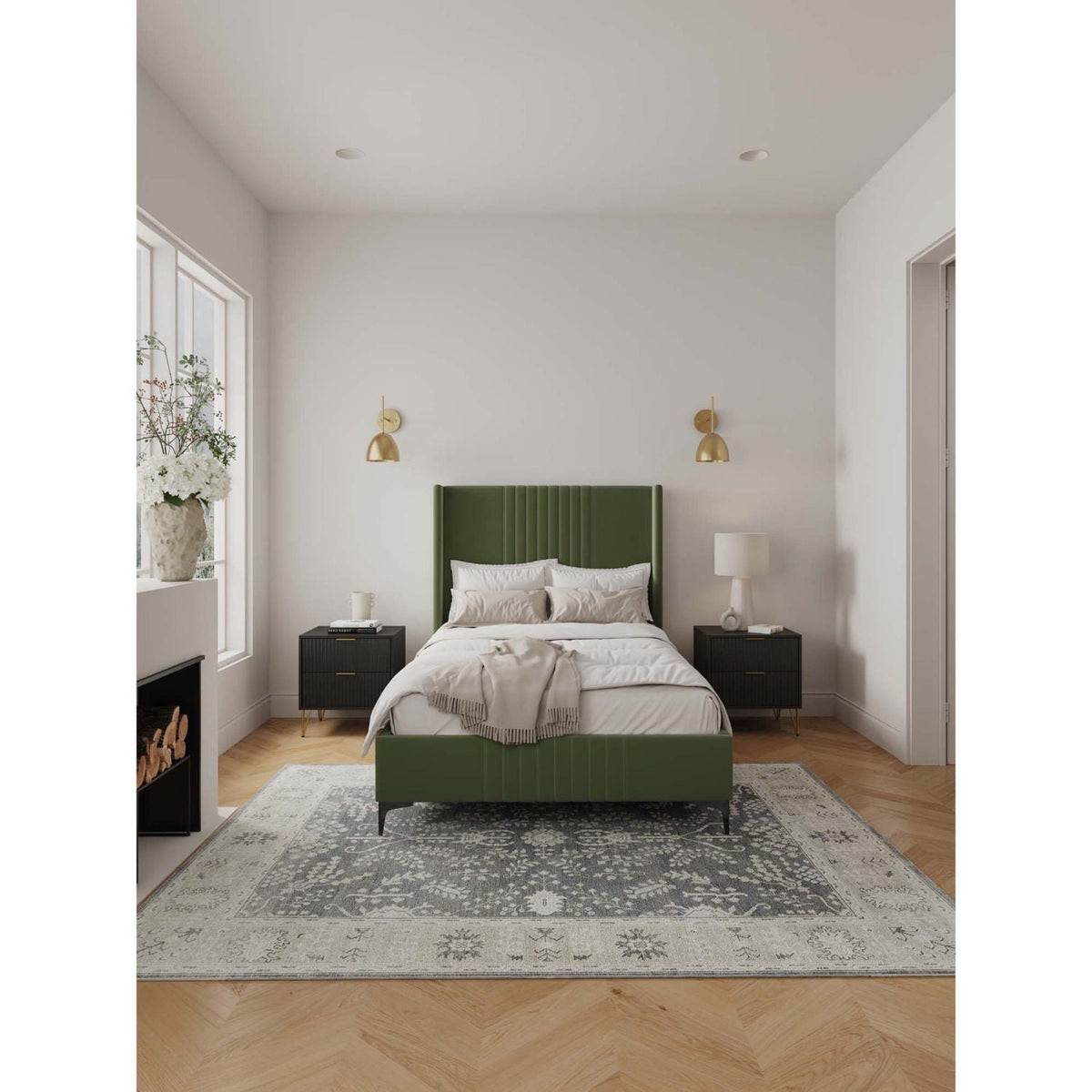 Promenade - Bed With Upholstered Headboard And Slats, photo 28 of 40