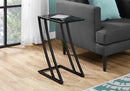 Accent Table C-Shaped with Sturdy Construction by HouseOfZazla