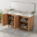 Traditional Bathroom Vanity With Ceramic Sink
