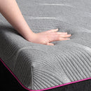 Renew - 11" Flex Head Cooling Gelcare Memory Foam Mattress - Gray - King by Unique Piece Furniture
