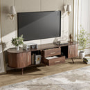 TV Stand, Entertainment Center With Storage by Unique Piece Furniture