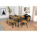 Governess - Rectangular Dining Table - Natural by HouseOfZazla