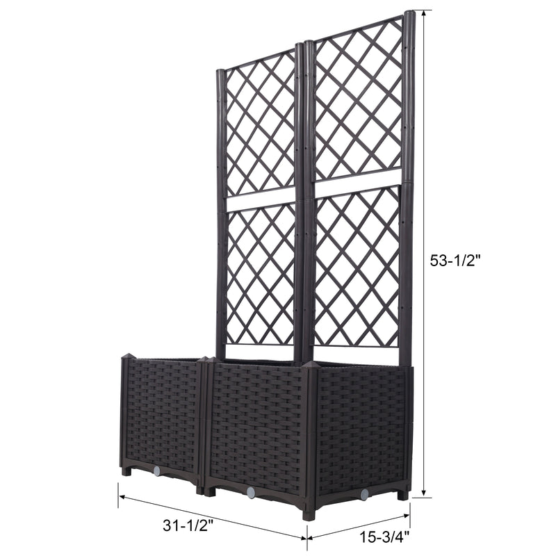 Poly Rattan Garden Planter, photo 9 of 9