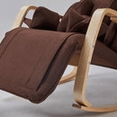Full Massage Function Air Pressure Comfortable Relax Rocking Chair, Lounge Chair Relax Chair With Cushion - Brown by HouseOfZazla