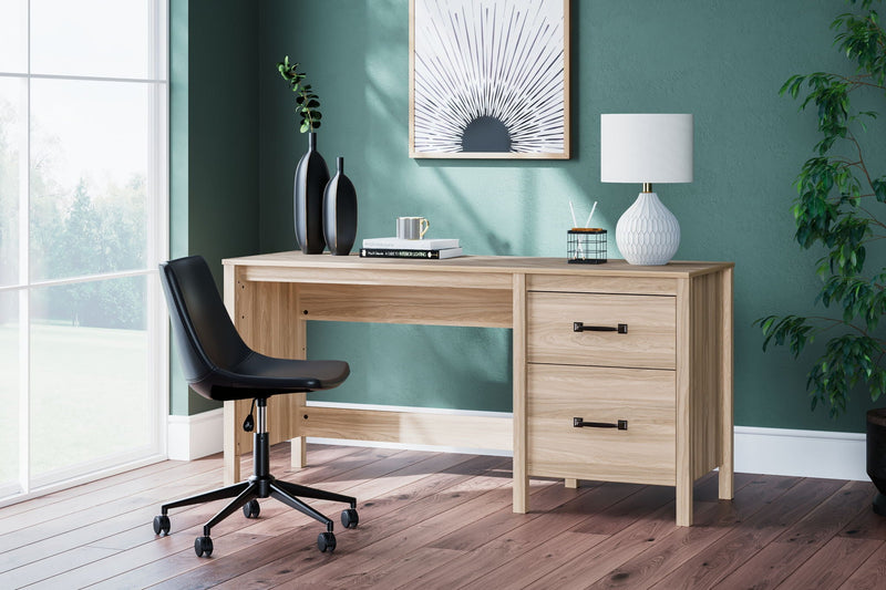 Battelle - Home Office Desk - Tan, photo 2 of 7