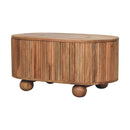 Soba - Ball Lid Up Coffee Table - Oak by Unique Piece Furniture