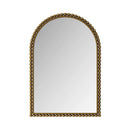 Vintage Iron Art Arch Mirror, Wall Hanging Or Table Display