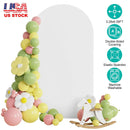 Arch Backdrop Stand Cover White Spandex Fabric by LJGDeals