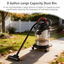 Wet Dry Vac, 8 Gallon, 6 Peak HP, 3 in 1 Shop Vacuum