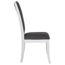 Tyler Pearl - Upholstered Dining Side Chair (Set of 2) - Taupe by HouseOfZazla