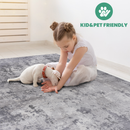 Marfi Collection 7.9X10 Light Area Rug