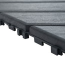 Durable Plastic Interlocking Deck Tiles, Waterproof Outdoor And Indoor Use by HouseOfZazla