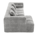 Sectional Free Combined Sofa With 2 Side Pockets by HouseOfZazla