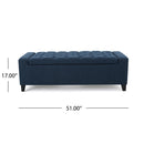 Guernsey Ottoman Storage With Tufted Top by HouseOfZazla