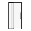 Semi Frameless Pivot Hinged Shower Door, Reversible Design by HouseOfZazla