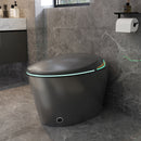 Unique Smart Toile With Built In Bidet, Auto Open / Close Seat, Foot Sensor, LED Display, Night Light, Warm Water & Dryer Ceramic