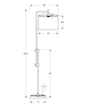 Lighting Metal Floor Lamp by HouseOfZazla