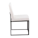 Fuji - Contemporary Modern Elegance With High Back Dining Chair (Set of 2) by HouseOfZazla