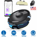 Shark RV2610WA 2-in-1 AI Robot Vacuum & Mop Matrix Robot Vacuum Cleaner with Sonic Mopping APP Control Black Refurbished