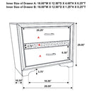 Corbin - Glittering Bedroom Set