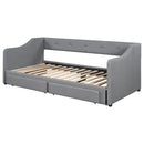 Upholstered Daybed With 2 Drawers by HouseOfZazla