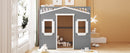 Elegant House Loft Bed With Ladder by HouseOfZazla