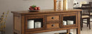 Kadri - Kitchen Cart - Distressed Chestnut by Unique Piece Furniture
