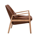 Mid-Century Modern Accent Armchair With High Back by HouseOfZazla