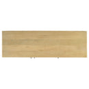 Ashton - 3 Door Accent Cabinet - Natural by HouseOfZazla