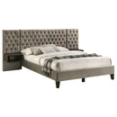 Kiah - Platform Bed With Floating Nightstands by HouseOfZazla
